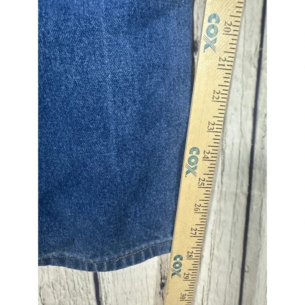 Wrangler 1013MWZPW Mens 48x30 Dark Wash Blue Straight Leg‎ Cotton Denim Jeans